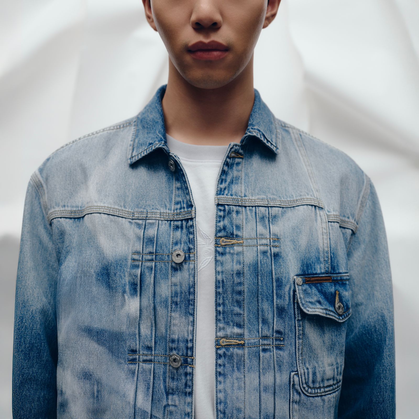 Feng Chen Wang - 【残り一点】Men L/S Denim Jacket | ACRMTSM ONLINE