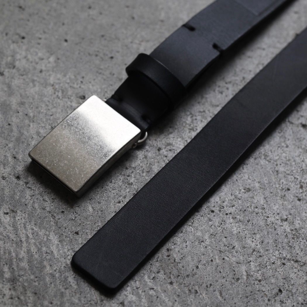 ssstein - 【残りわずか】Leather Belt(PLAIN BUCKLE) | ACRMTSM