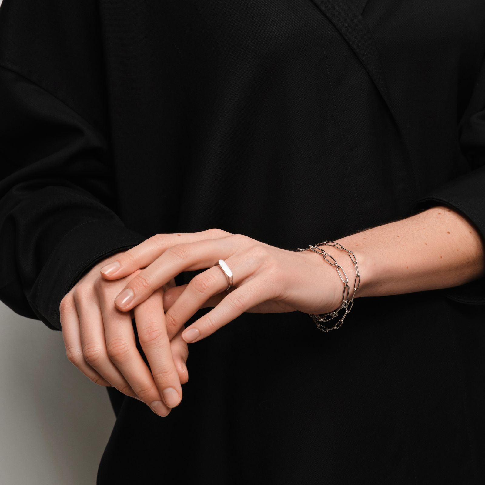 TOMWOOD - 【再販売通知受付可能】Box Bracelet(SILVER) | ACRMTSM