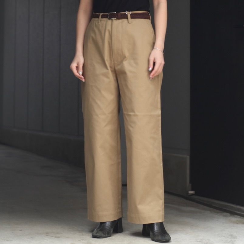 UNIVERSAL PRODUCTS - 【残りわずか】No Tuck Chino Trousers