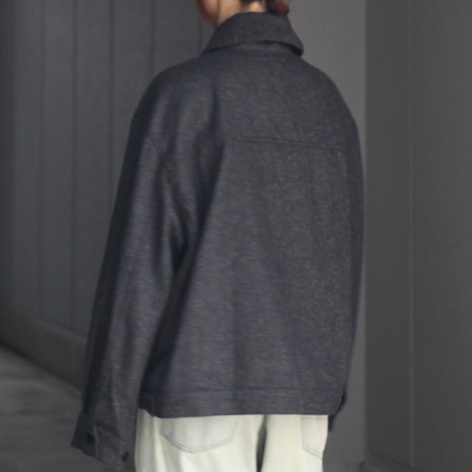 VOAAOV - 【残り一点】リサイクルメルトンシャツブルゾン | ACRMTSM