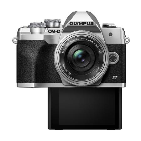 Olympus OM-D E-M10 Mark IV Camera, Silver V207130SU000 - Adorama