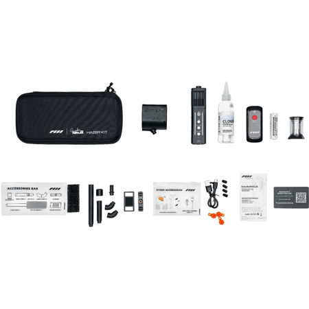 PMI SmokeNINJA Pro Wireless Handheld Mini Smoke Machine Hazer Kit