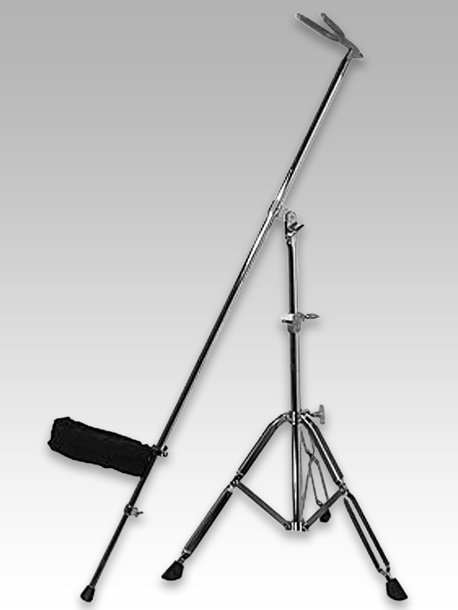 アイダ クラリネットスタンド 2本立 エスクラ用ピン付 クラリネット
