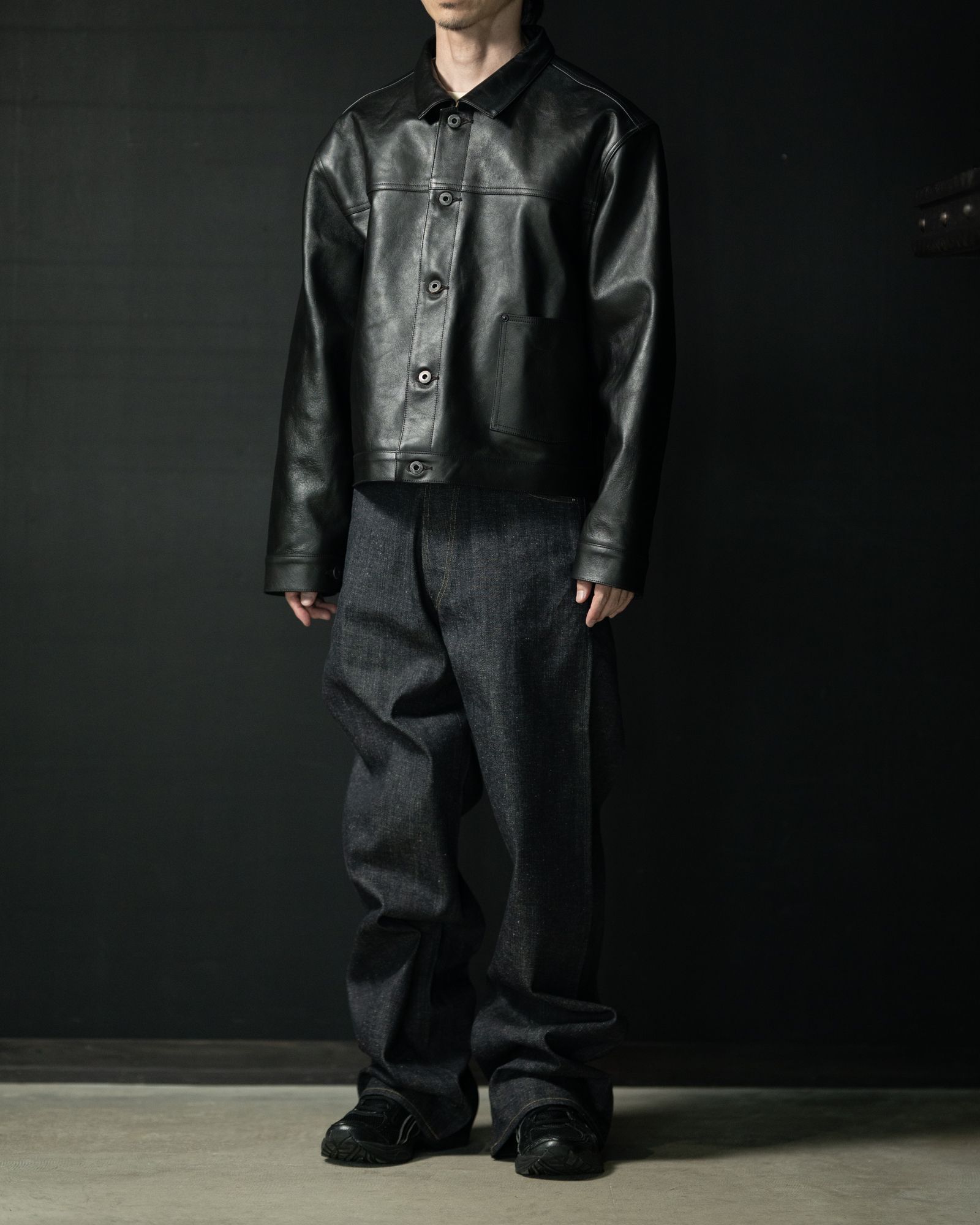 T.T - Lot.805 Work Leather Jacket - TAIGA TAKAHASHI | ALTERFATE
