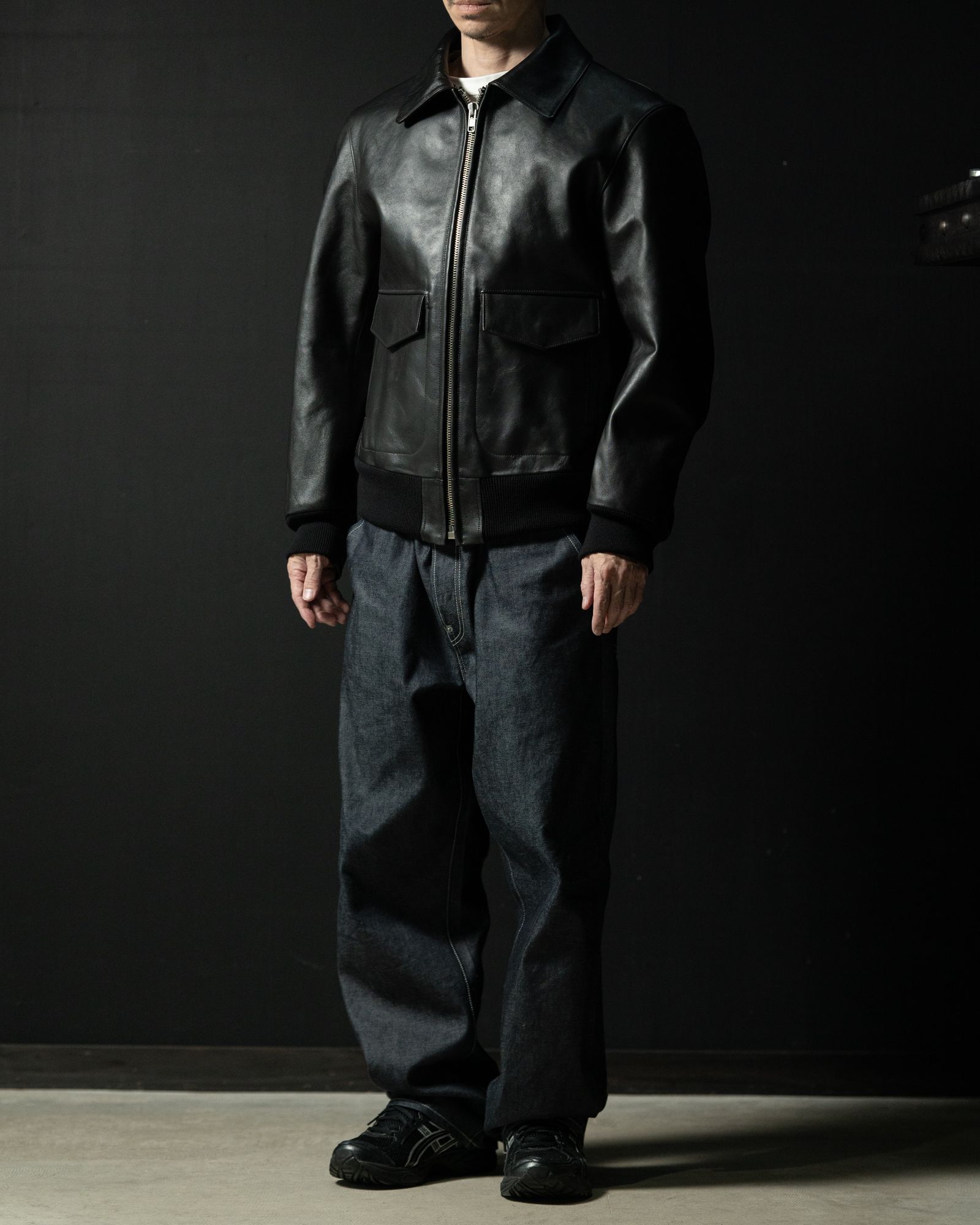 T.T - LOT.806 C.1950'S Single Leather Jacket - TAIGA TAKAHASHI