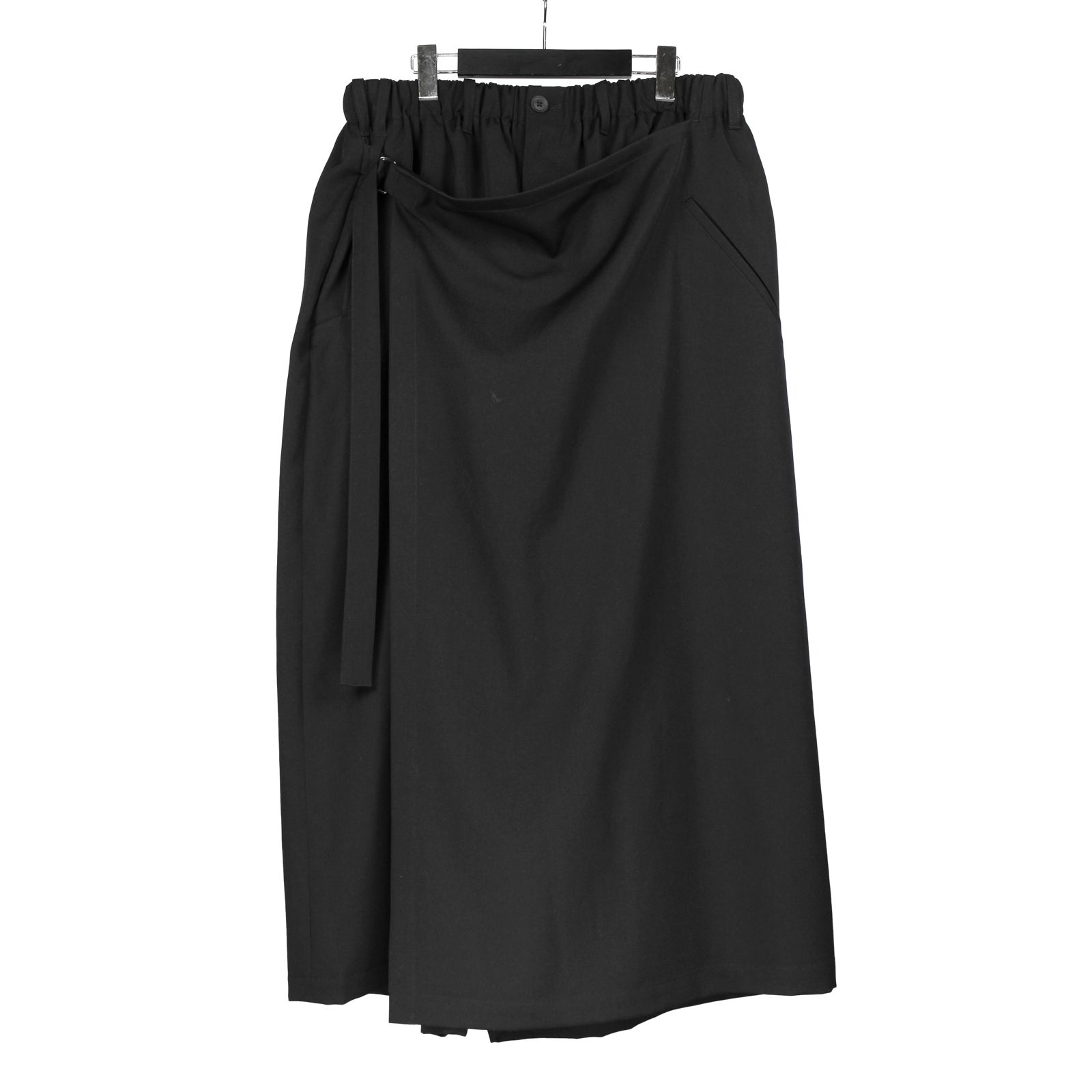 yohji yamamoto - pour homme | ラップパンツ (メンズ) / シワギャバ