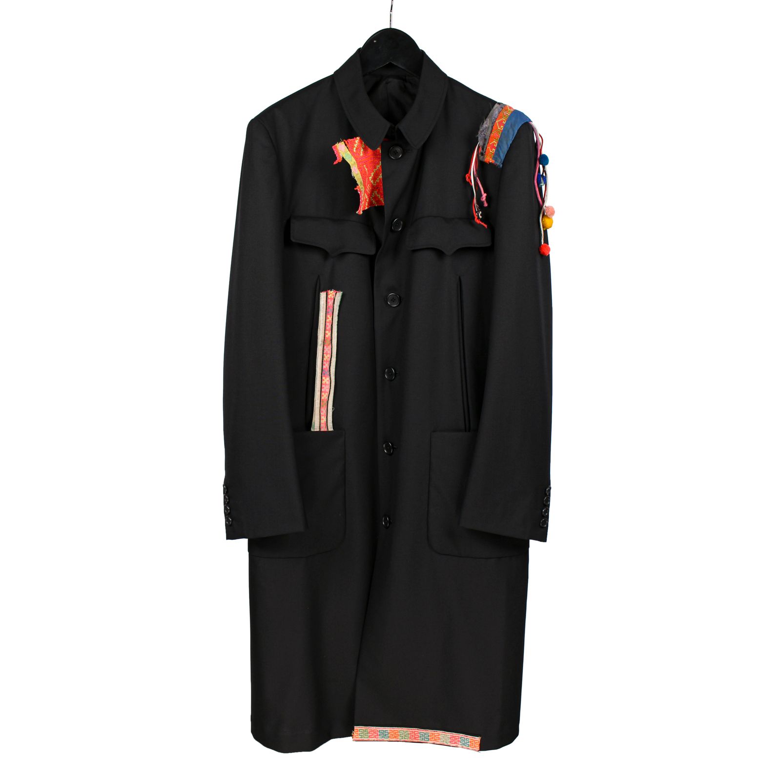 Y's BANG ON! 古布JK-C ステンカラーコート1点もの