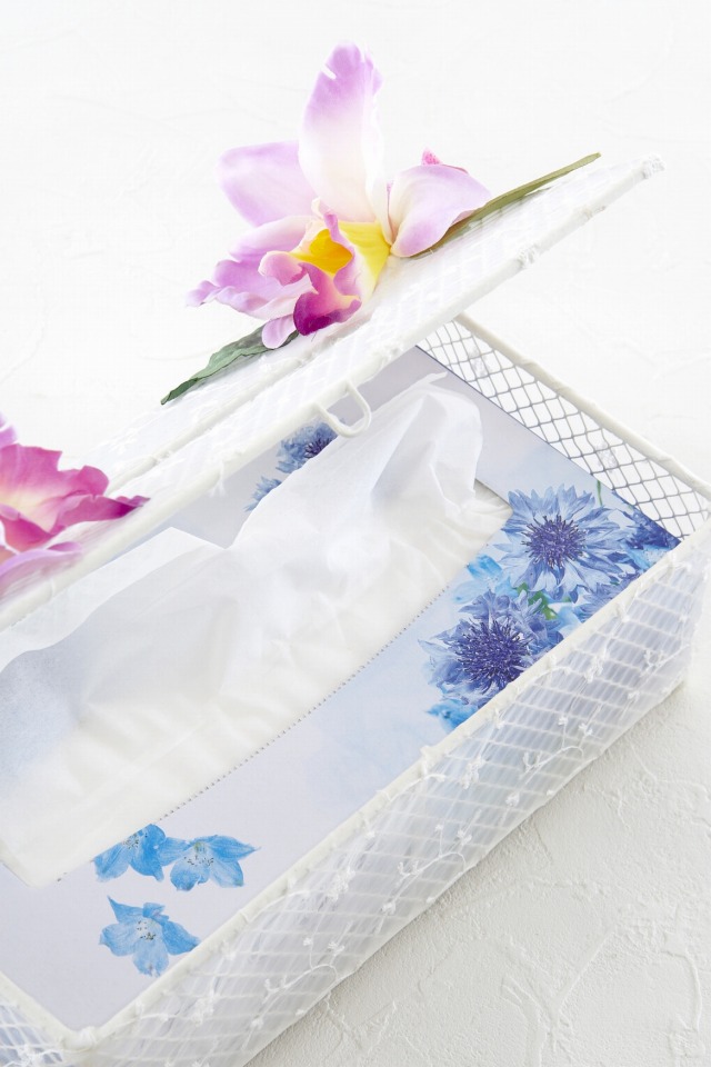 アートフラワー・アーティフィシャルフラワー・フラワーティッシュBOX