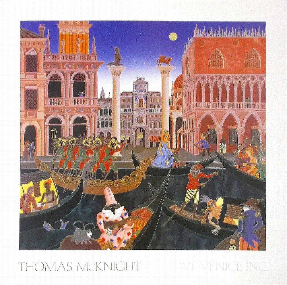 トーマス・マックナイト ポスター ベネチアンテール A2429|アート