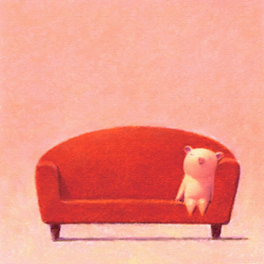 渡辺宏 絵画 (版画/キャンバスジクレー) ゆるやかな時間 6404|アート