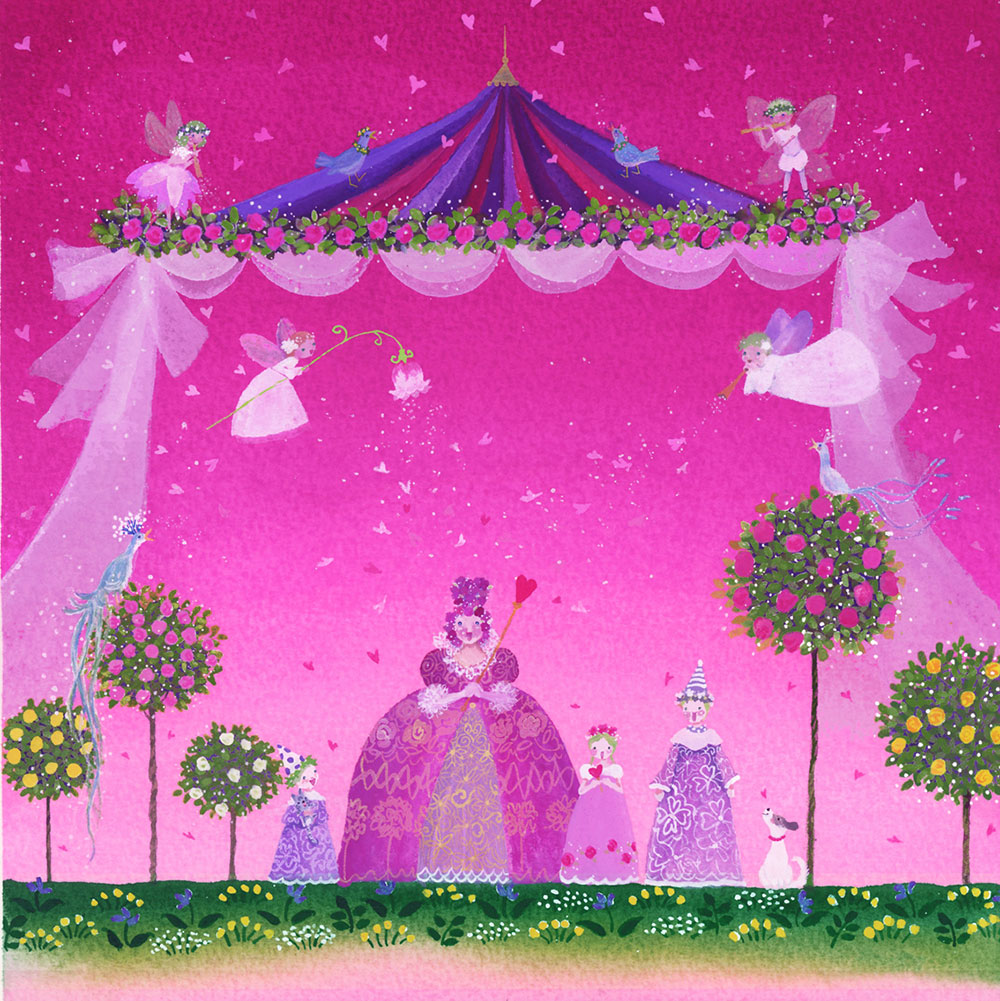 横山真弥 絵画(版画/アーカイバル) やさしいうたのおくりもの 9431