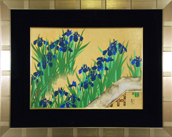 酒井抱一 「燕子花図」 版画 31.5×43｜【Arts Ship】のむら画廊