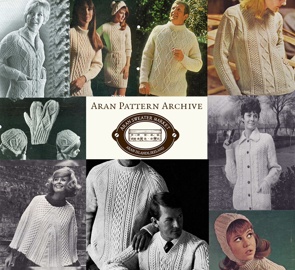 Gifts & Home - Knitting - Free Vintage Pattern Archive - Aran
