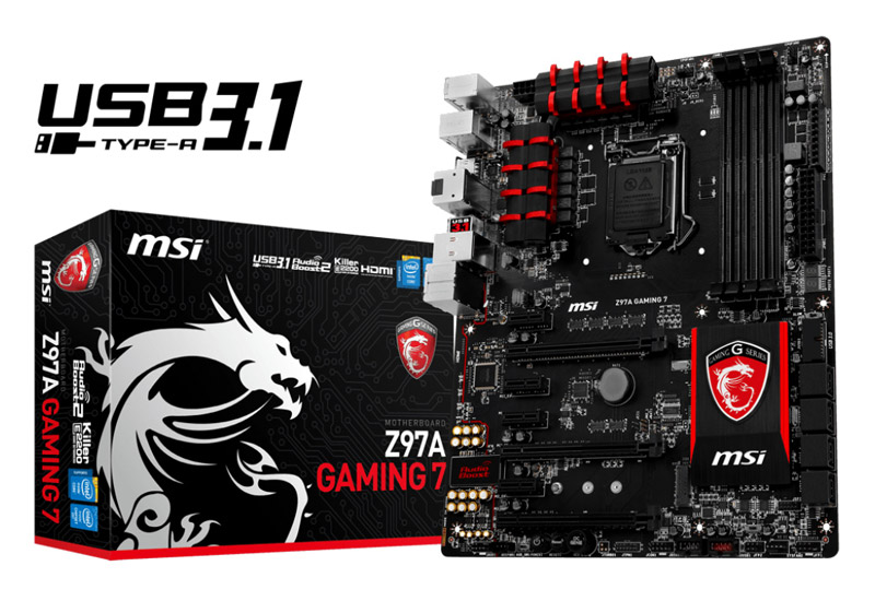 Z97A GAMING 7 | MSI マザーボード Intel Z97チップセット | 株式会社