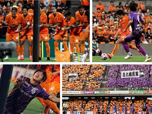 フォト】清水エスパルスの北川航也、ダービーで決勝点挙げゆりかご