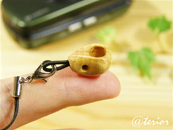 北欧雑貨 ククサ kuksa フィンランド ミニ携帯ストラップ【北欧雑貨の