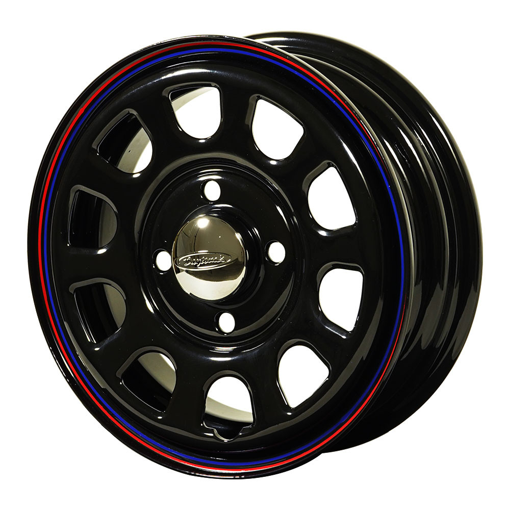 DAYTONA H300 12x4.0 42 100x4 BK/RB LINE - オートウェイ