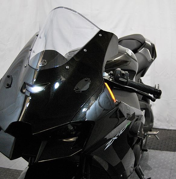 NRC製 ZX-10R (21-)用 ポリカーボネイト LEDウィンカー｜AxxL