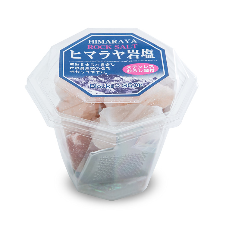 ヒマラヤ岩塩 ステンレスおろし金付き｜あずさ屋