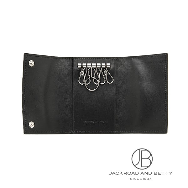 イントレチャート キーケース ブラック 黒[630336 V3US1 8803] Key