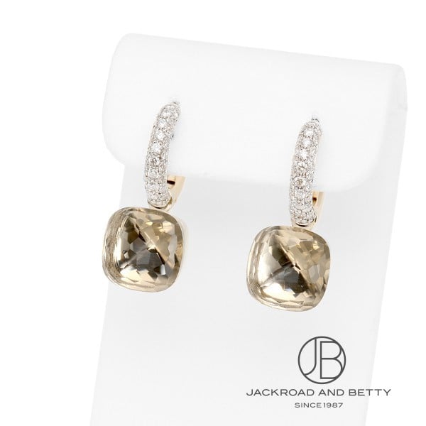 ヌード イヤリング ホワイトトパーズ クラシック