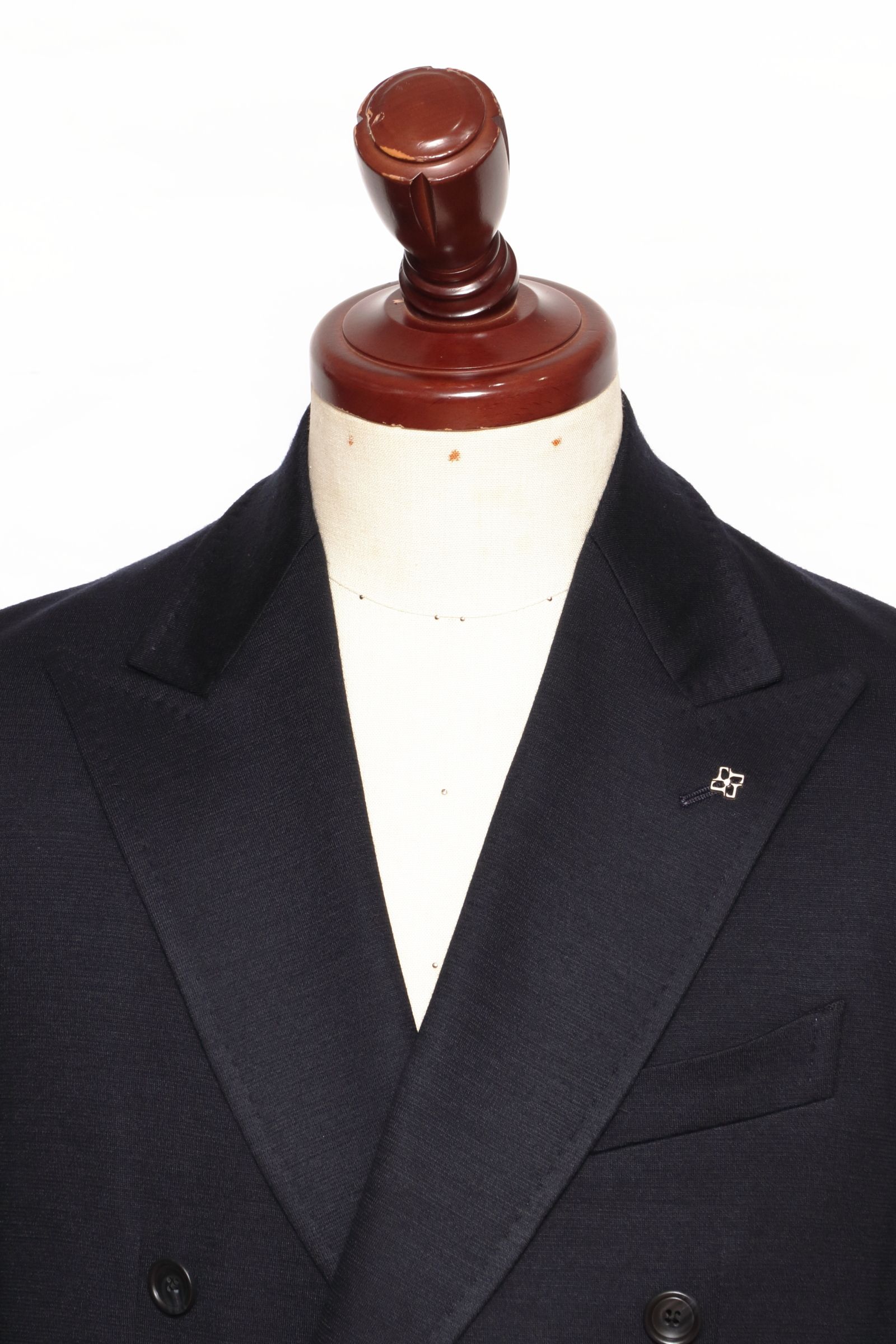 TAGLIATORE - DARREL ウールジャージ 6Bダブルジャケット / ネイビー