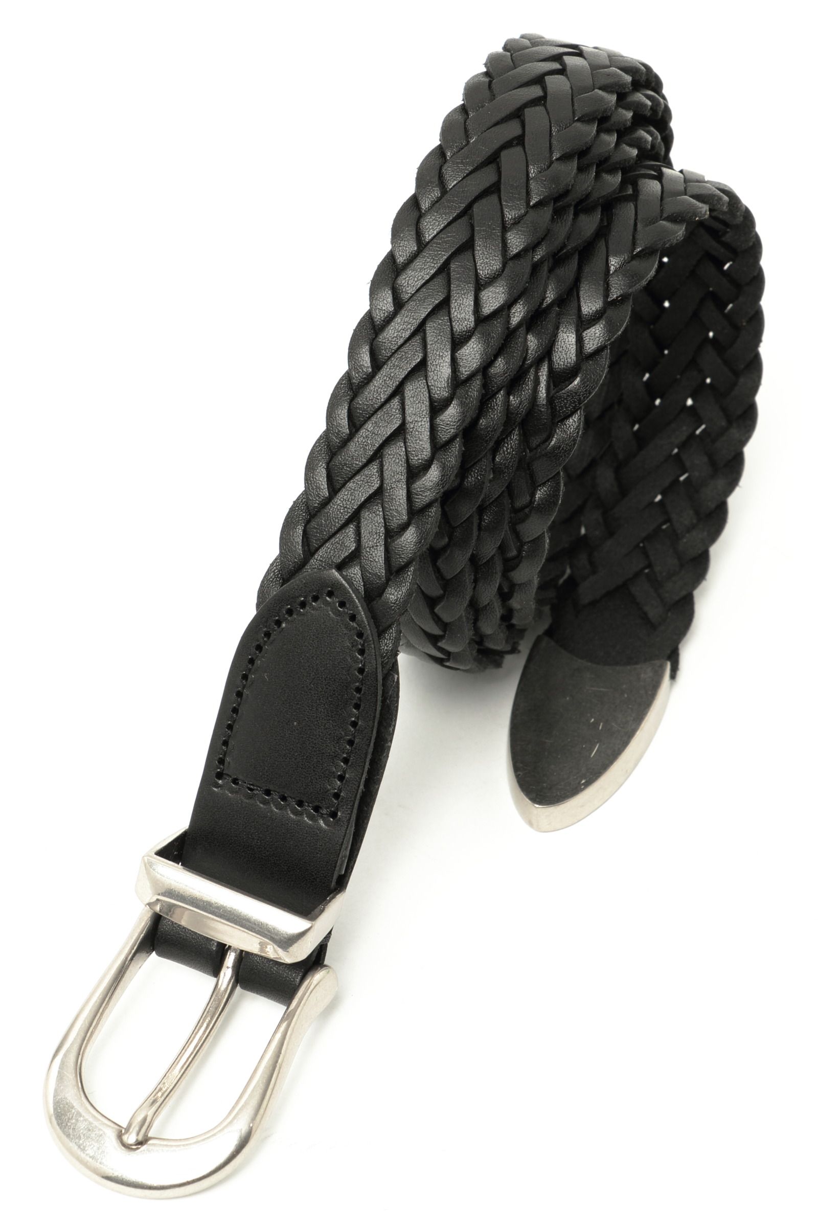 THE SOLE - PUNTALE メッシュレザー プンターレ付き ベルト 25mm幅