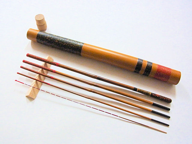 タナゴ、小鮒用和竿（矢竹）