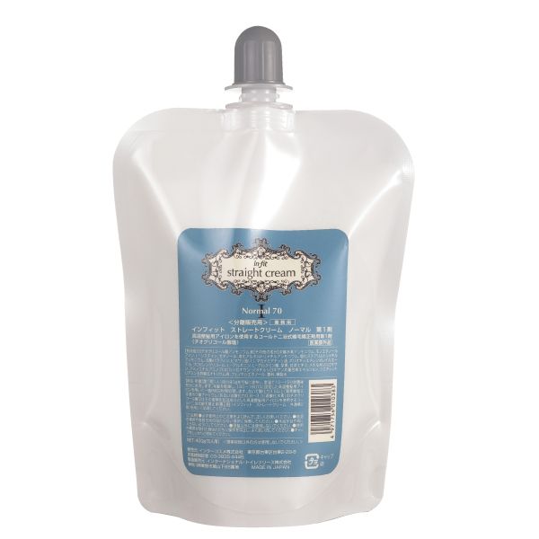 インターコスメ インフィット ストレートクリーム ノーマル 1剤 400g