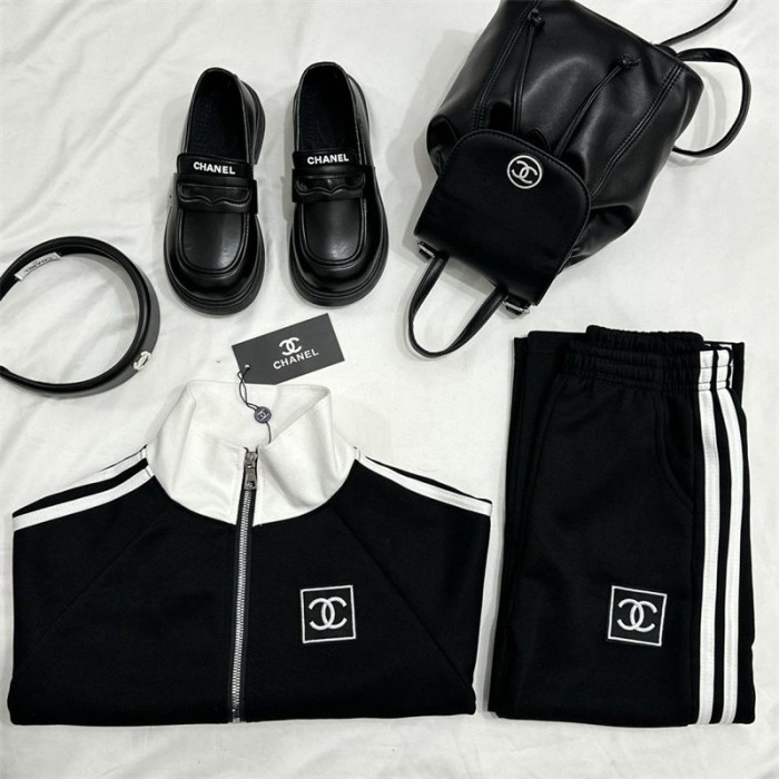 シャネル子供服 ジャージ ロングパンツ トップス 長袖 女の子 Chanel