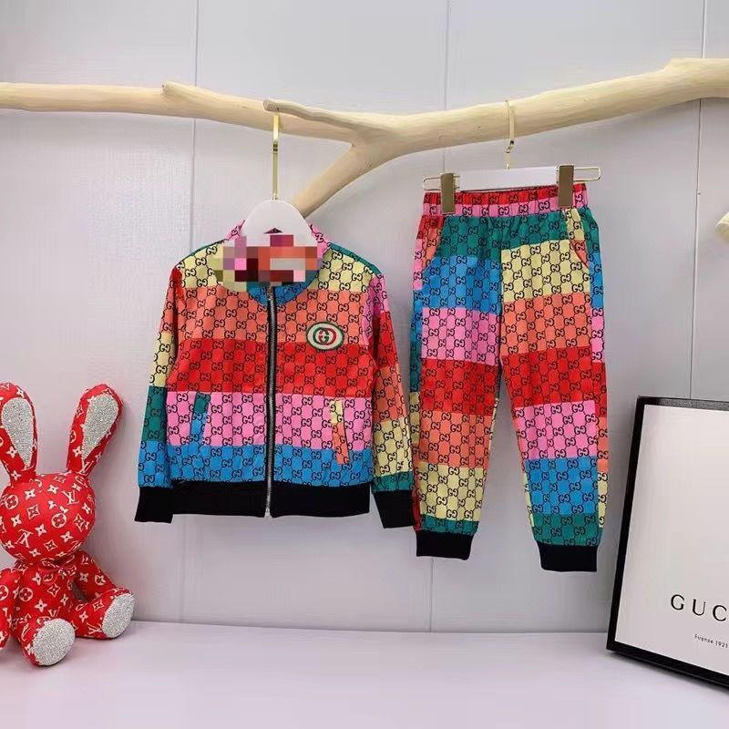 グッチ 子供 裏起毛 ジャージ 上下セット Gucci キッズ スウェット