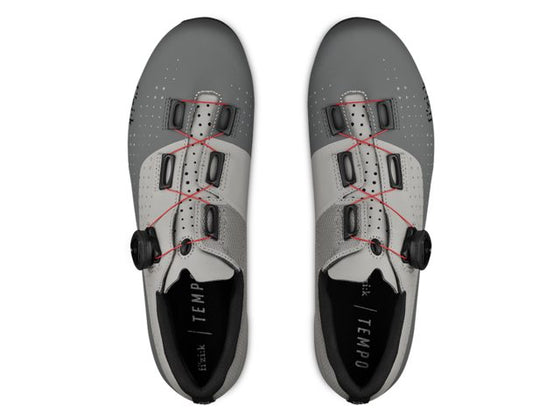 Bikeshoe4u - FIZIK TEMPO OVERCURVE R4 Grey/Red – Bikeshoe4u.com