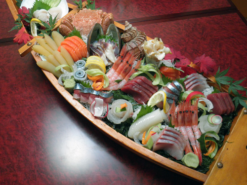 ちょっとリッチに舟盛刺身コース」お一人様7,000円｜札幌 尾州鮨