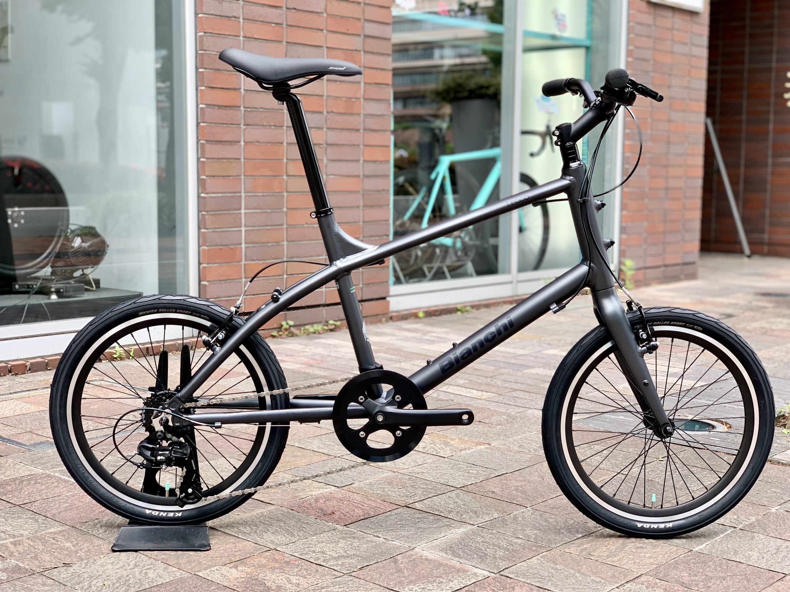 ビアンキ Lepre ミニベロ アルミロードバイク 室内保管 値下げ交渉可