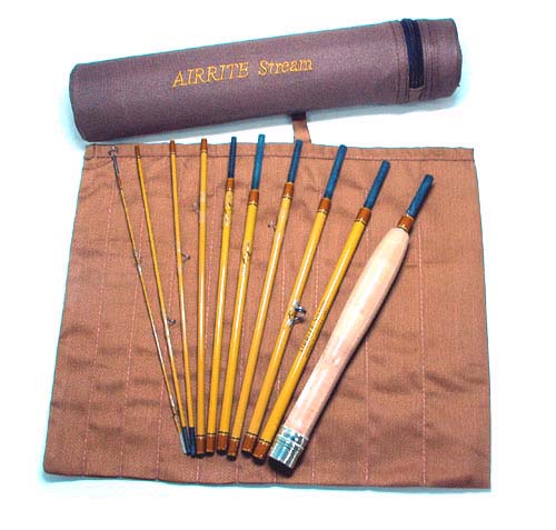 アキスコ エアーライト ストリーム 10ピース グラスロッド ANGLE:BLUE DUN