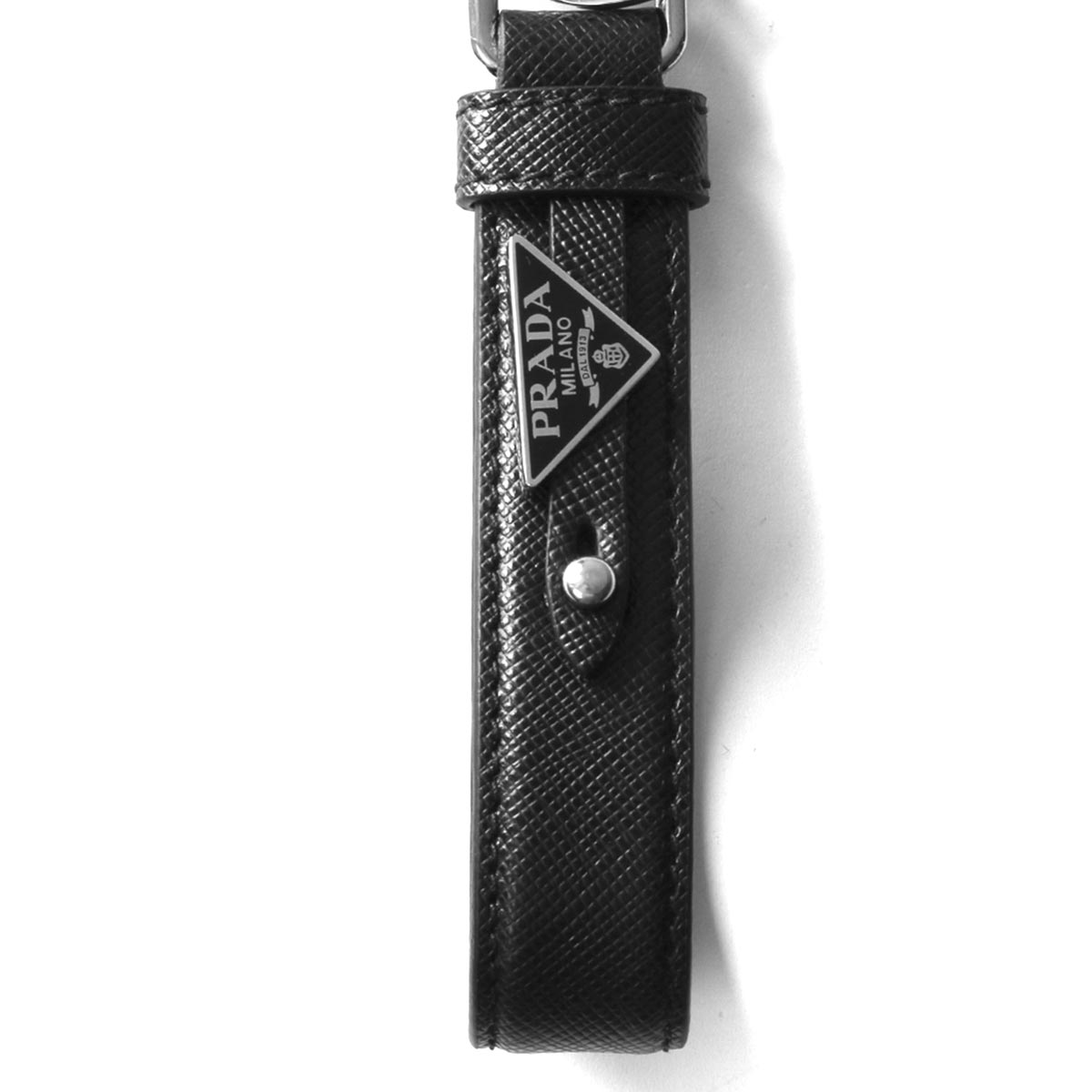 プラダ キーリング アクセサリー メンズ レディース サフィアーノ 三角