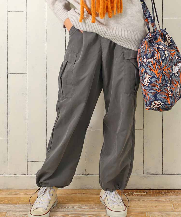 パラシュートパンツ ボトムス ボトム パンツ ブルーエ ブルーブルーエ