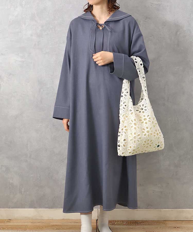 le petaleセーラーカラーワンピース le petale ルペタル オリジナル