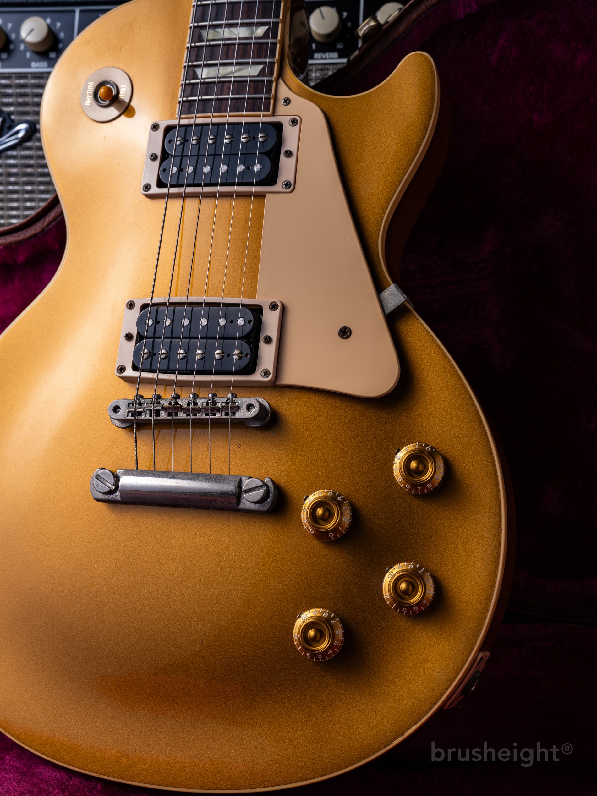 Gibson USA 1960 Les Paul Classic Gold Top 1998's – brusheight