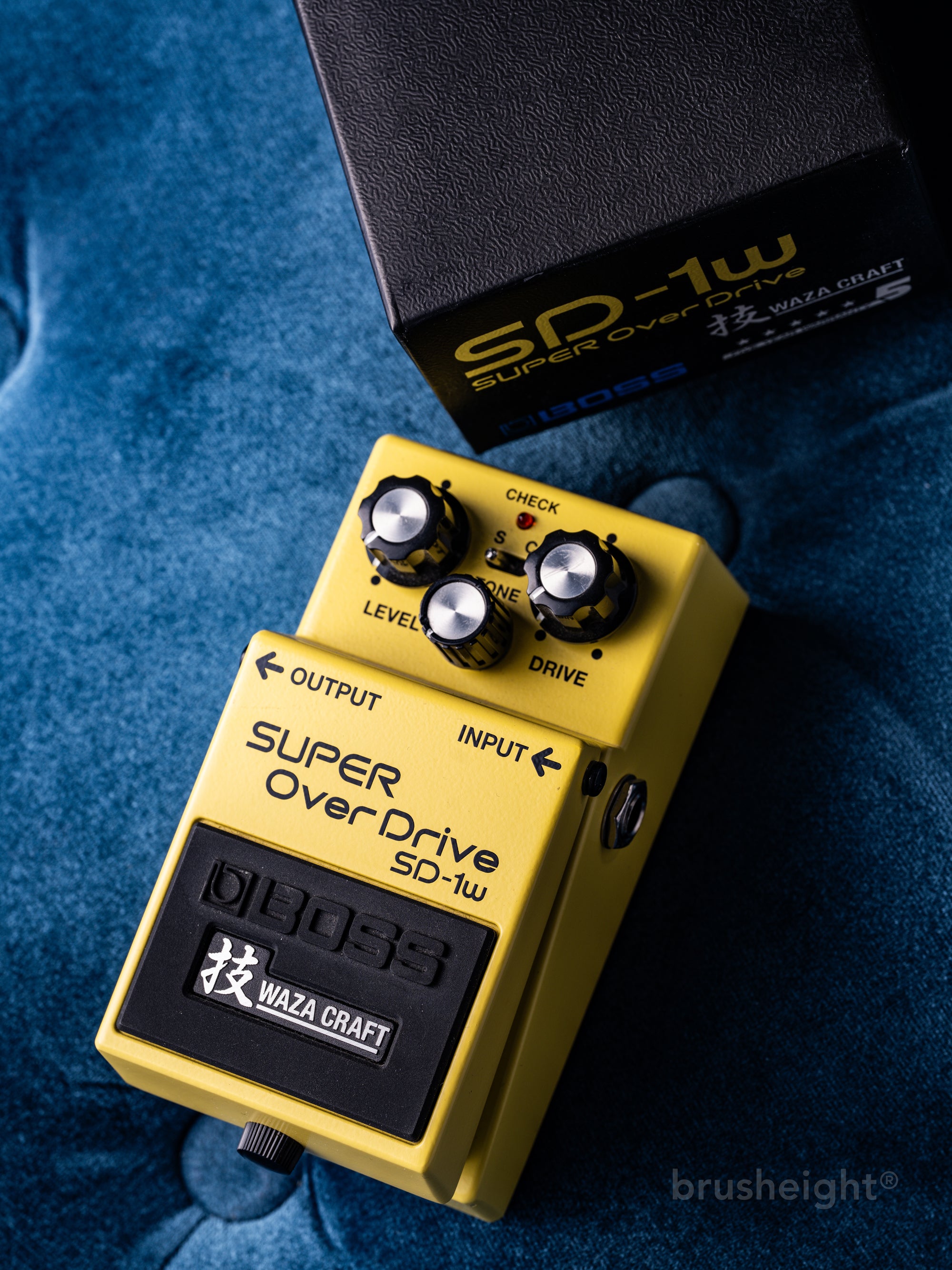 BOSS SD-1W “WAZA CRAFT” Super Over Drive – brusheight