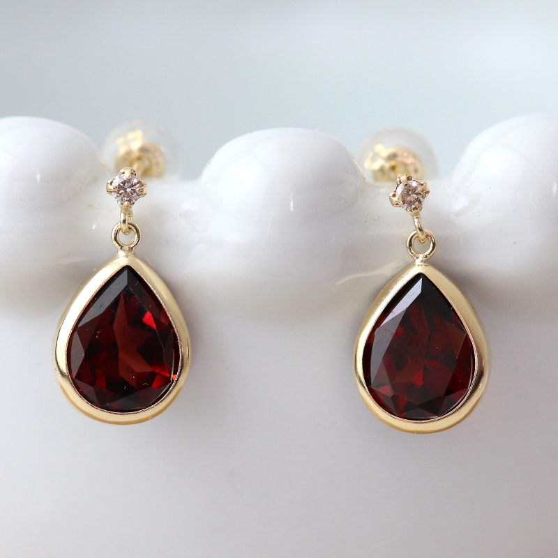 K18ガーネットピアス Gold-EP（ゴールド・イーピー）｜ブレスレット