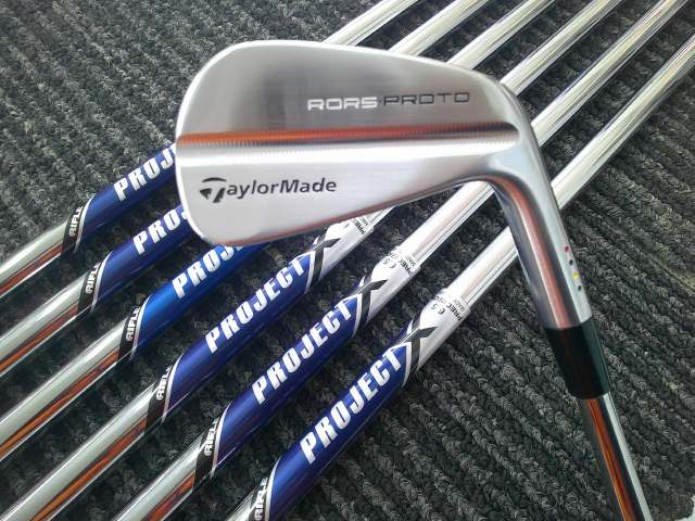 RORS・PROTO PROJECT X テーラーメイド アイアンセット クラブ詳細