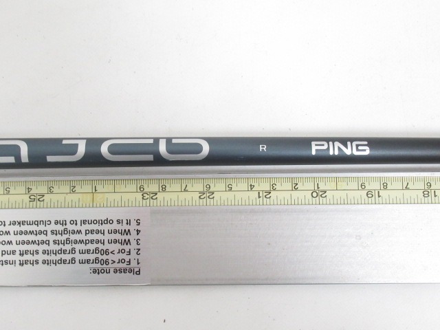 ALTA J CB SLATE（R） ピン用スリーブ ピン シャフト シャフト詳細