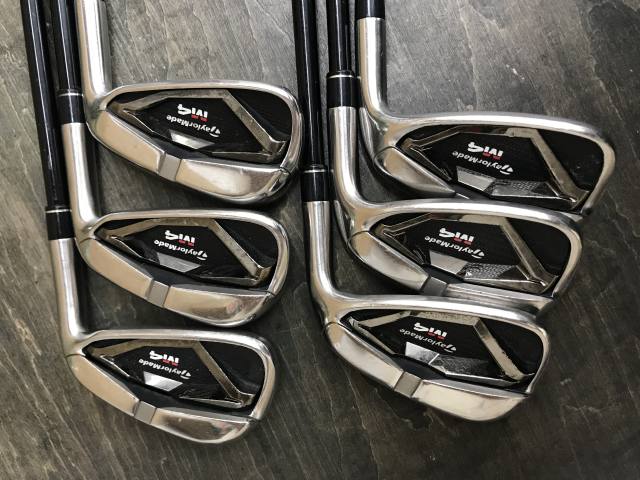 M4 2021 Fujikura Atmos Red 7 6S テーラーメイド アイアンセット