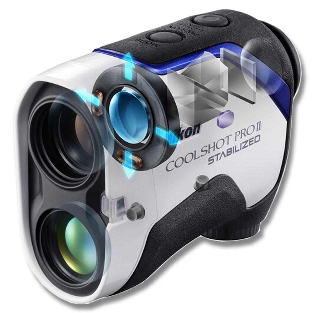 Nikon Coolshot Pro II Stabilized Golf Laser Rangefinder – Golfio