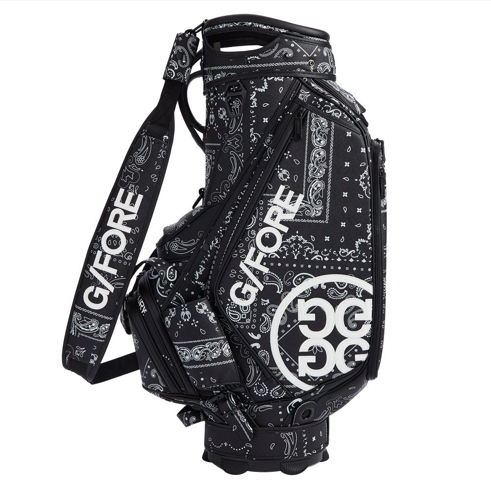 Gfore Saffiano Bandana Print Tour Staff Bag - 24 – Golfio