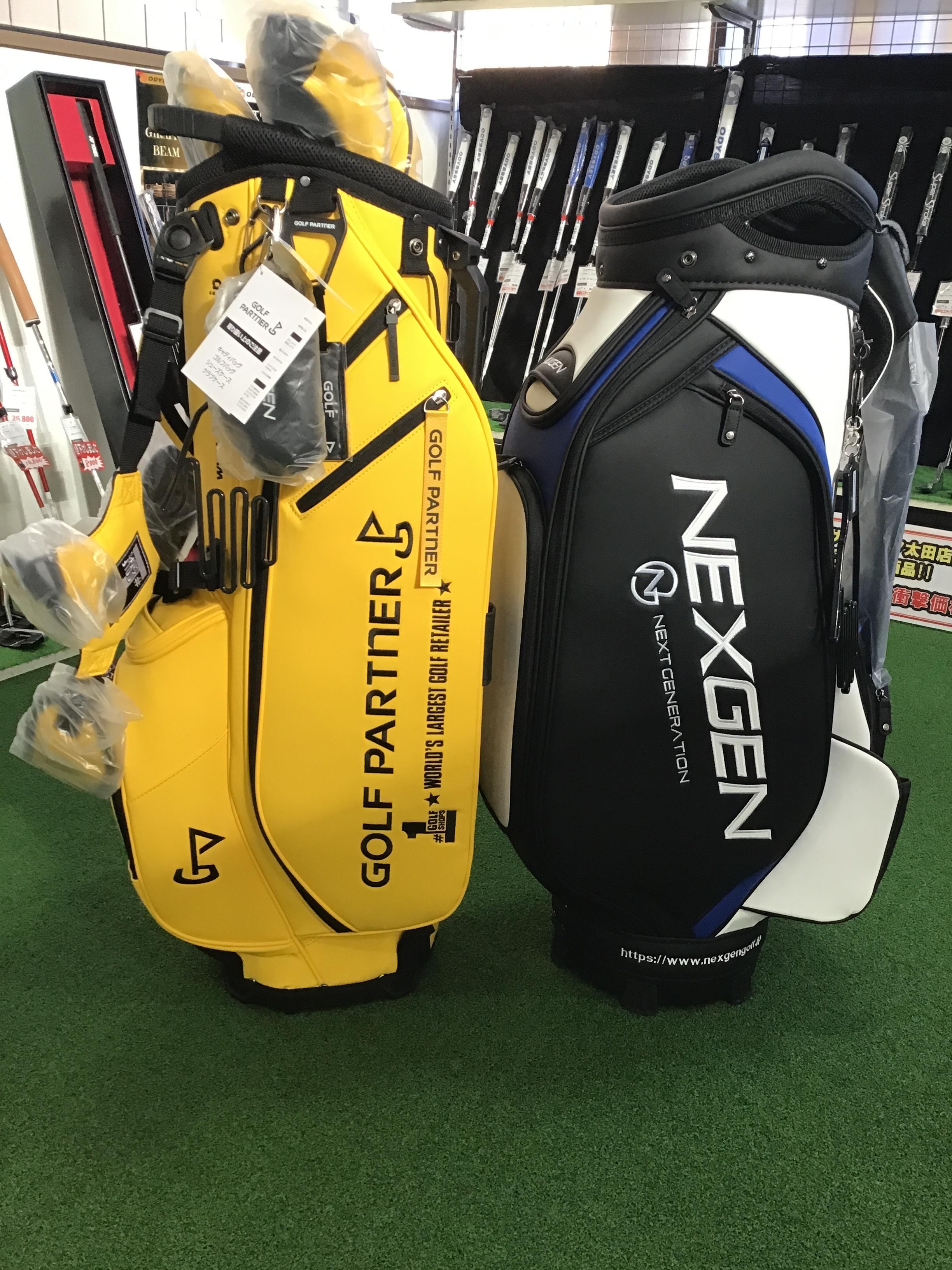程度良】NEX by NEXGEN キャディバック キャディバッグ（スタンド