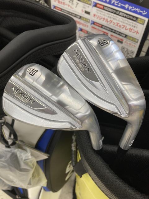 NEXGENの新作ウェッジが予約開始いたしました！！！｜タケダスポーツ