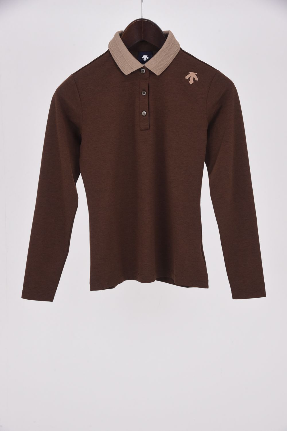 DESCENTE GOLF - 【レディース】 長袖シャツ (ブラウン) | GOSSIP GOLF